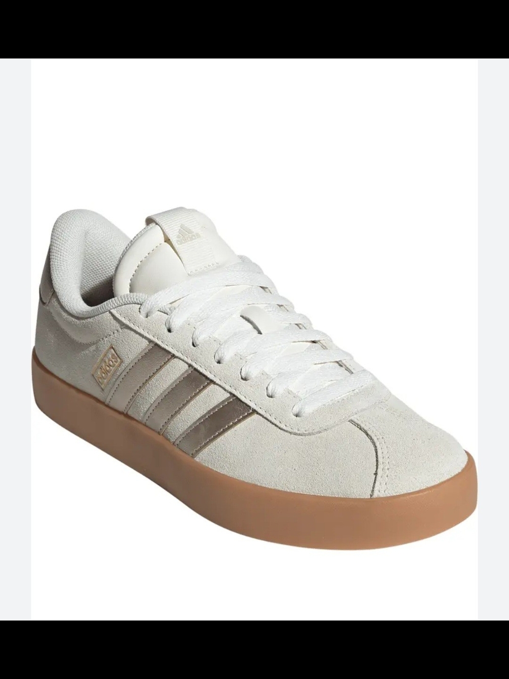 adidas Women's VL Court 3.0 Sneakers with Gum Sole